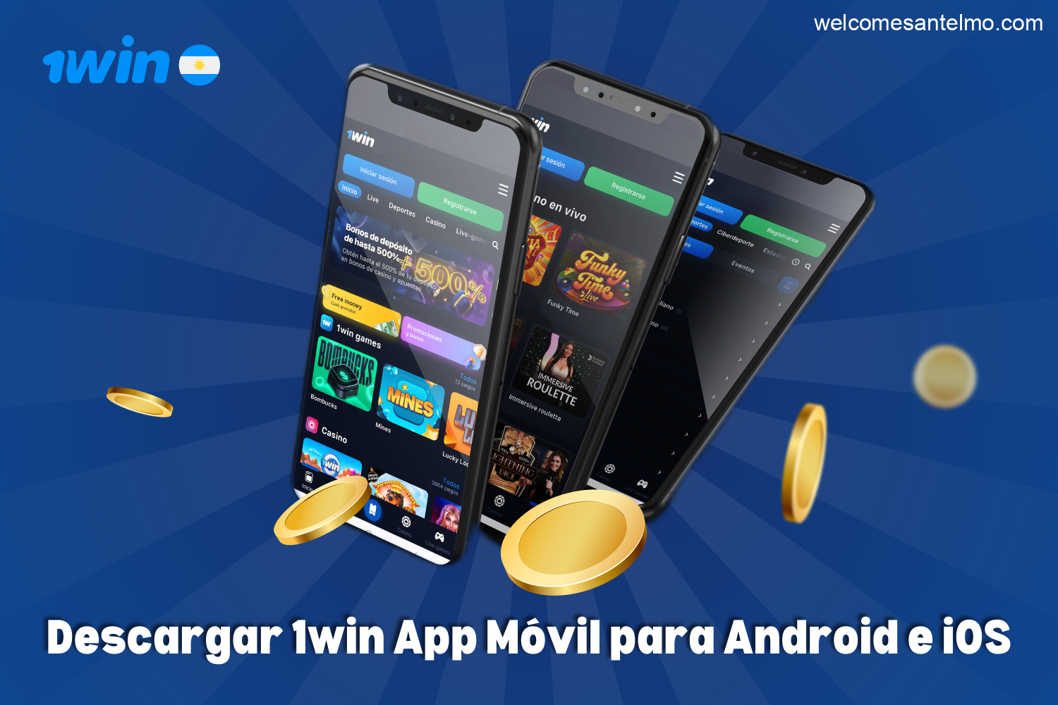 La aplicación 1win es cómoda y segura para jugar a juegos de casino en Argentina