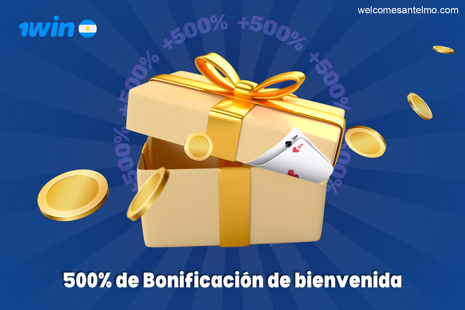 El bono de bienvenida está disponible para todos los nuevos jugadores en los siete días siguientes a la creación de un perfil